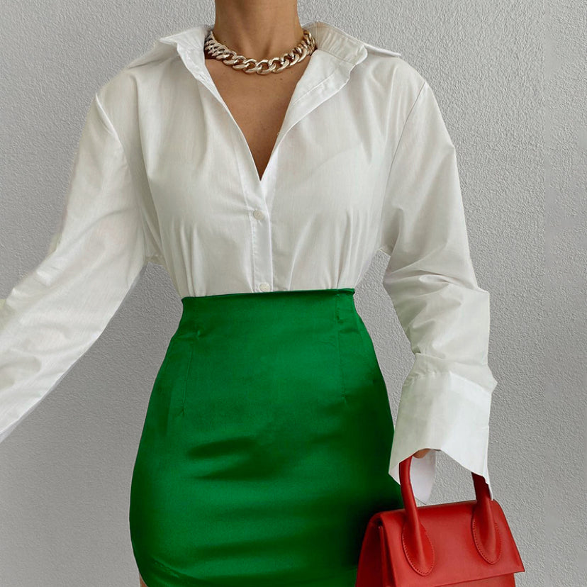 Women's Loose Casual All-match Long-sleeved Shirt