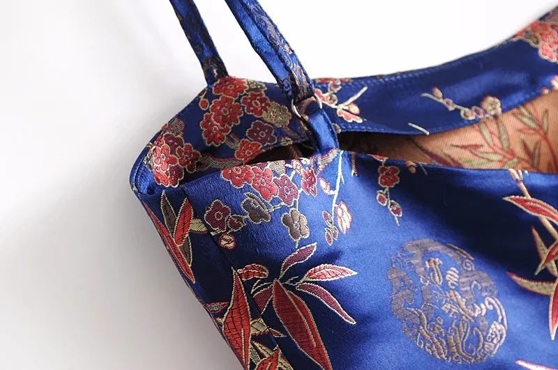 Embroidery Floral Women Dress