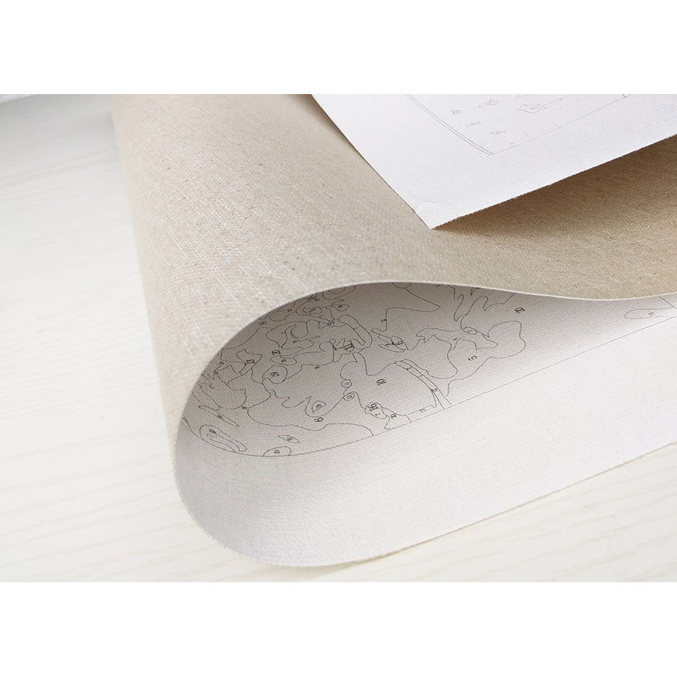 Deer digital painting