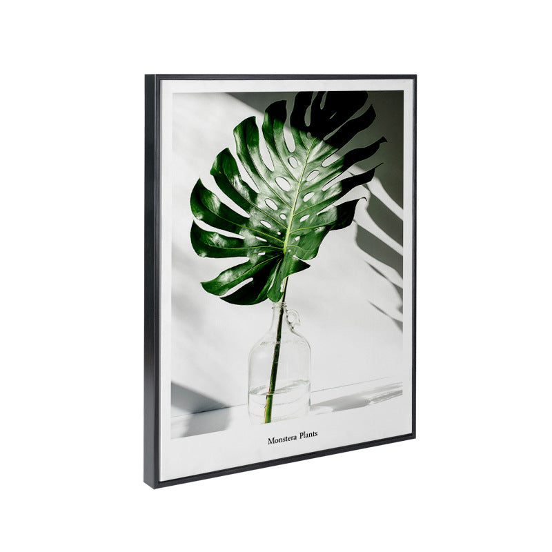 Green plant painting