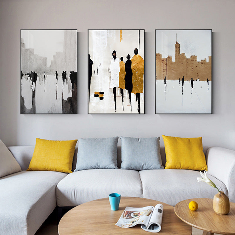 Abstract Street Decoration Painting Core Canvas Painting