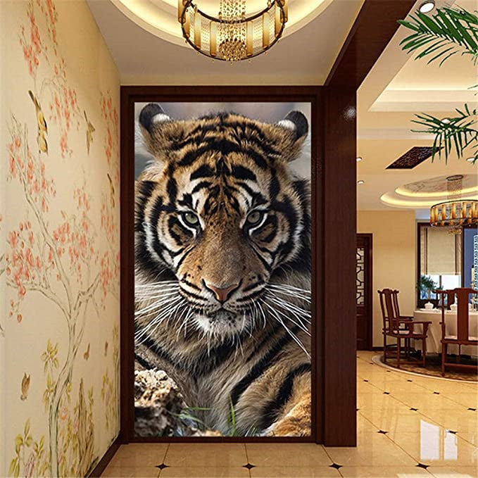 5D Diamond Painting Tiger Small Decorative Painting