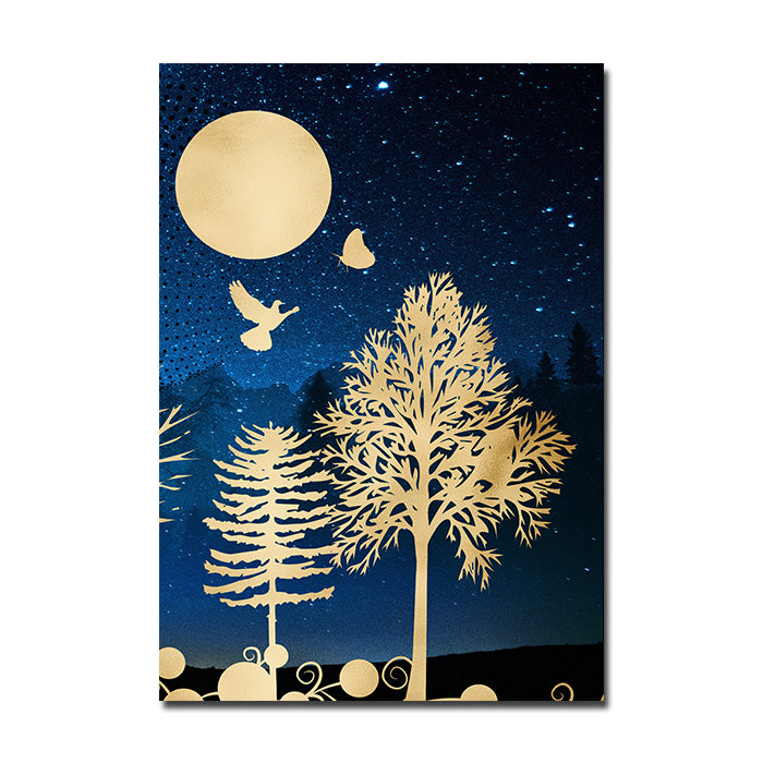 High-end Crystal Porcelain Painting Modern Decorative Painting