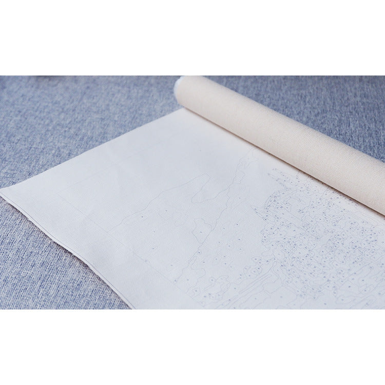 Digital Oil Painting DIY Living Room Hanging Painting Decorative Painting Frameless