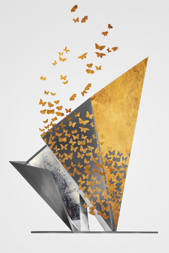 Nordic Modern High-definition Home Decoration Painting Geometric Pattern Oil Painting Spray Painting