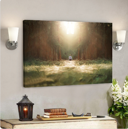 Canvas Painting Core Spray Painting Nordic Porch Decoration