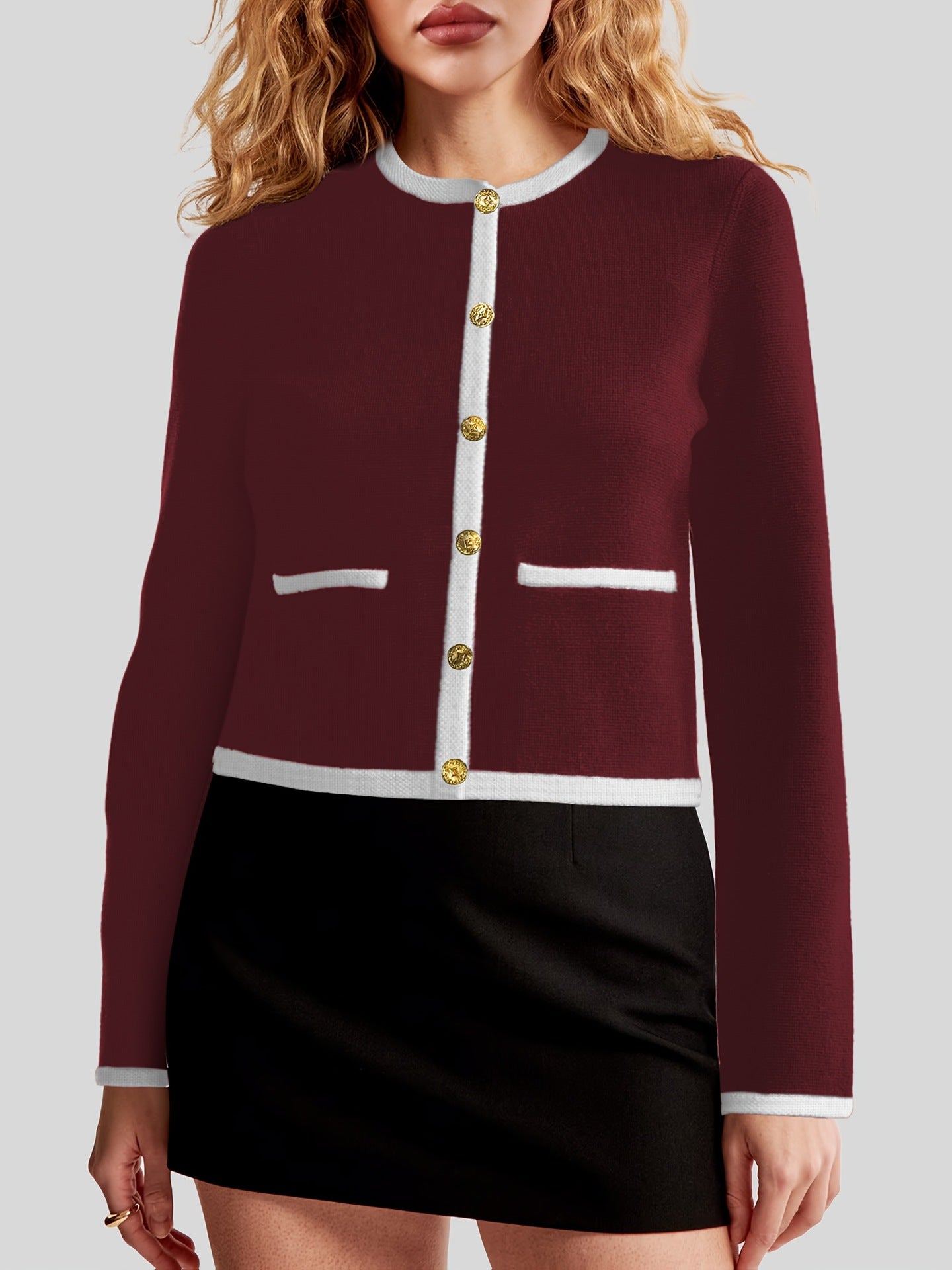 Women's Knit Cardigan Sweaters  Spring Fashion Long