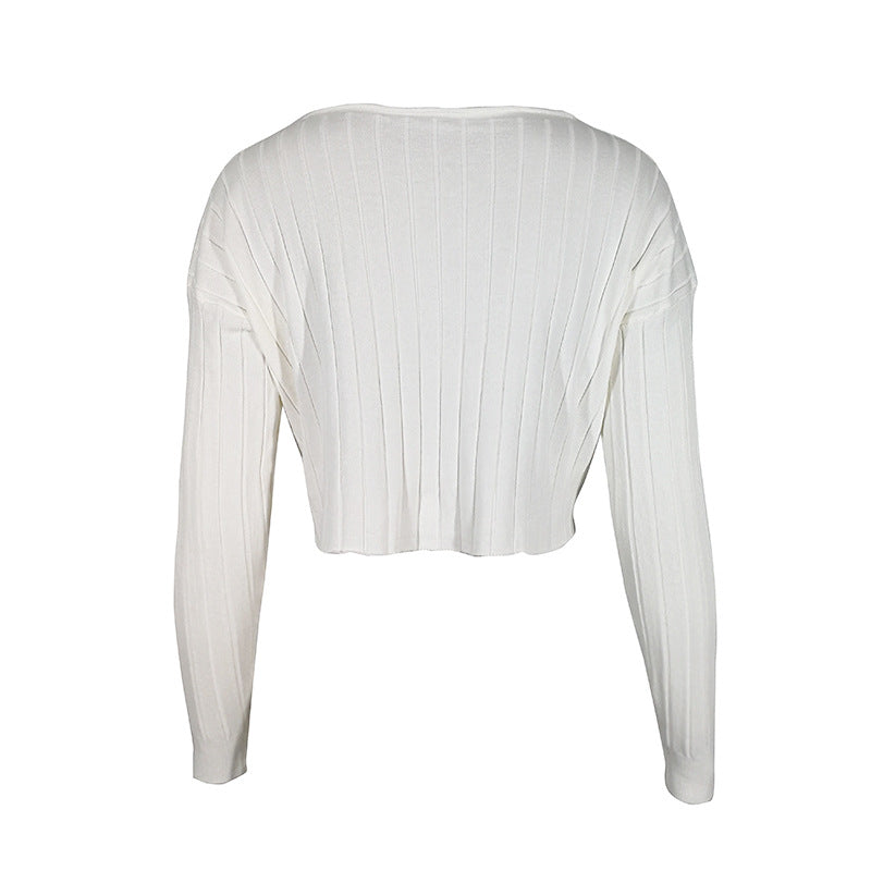 Fashion Personality Women's One-shoulder Long-sleeved