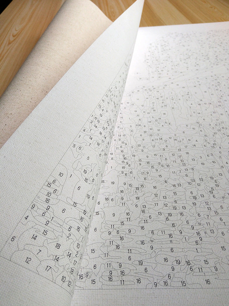 Deer digital painting