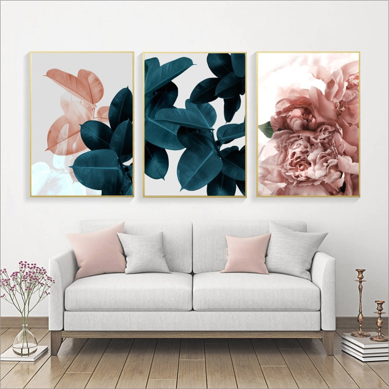 peony frameless painting core