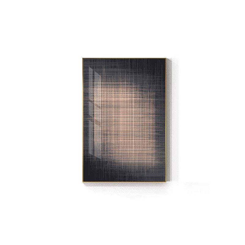 Modern Industrial Abstract Visual Canvas Painting