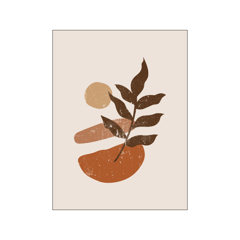 Simple Abstract Line Decorative Painting Living Room Bedroom Frameless