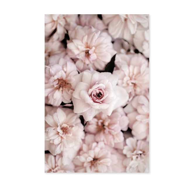 Fashionable Flower Beauty Canvas Painting