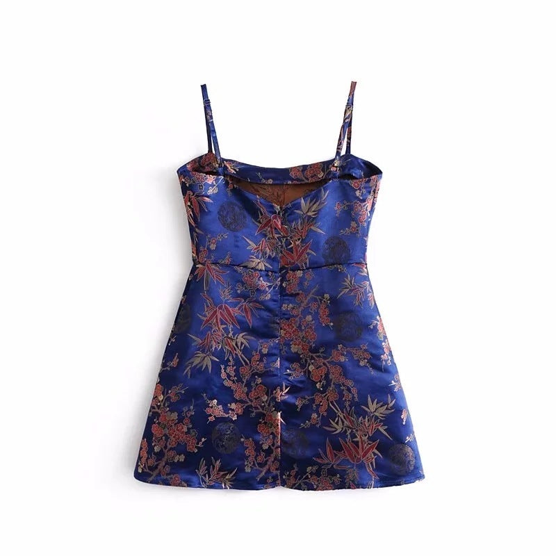 Embroidery Floral Women Dress