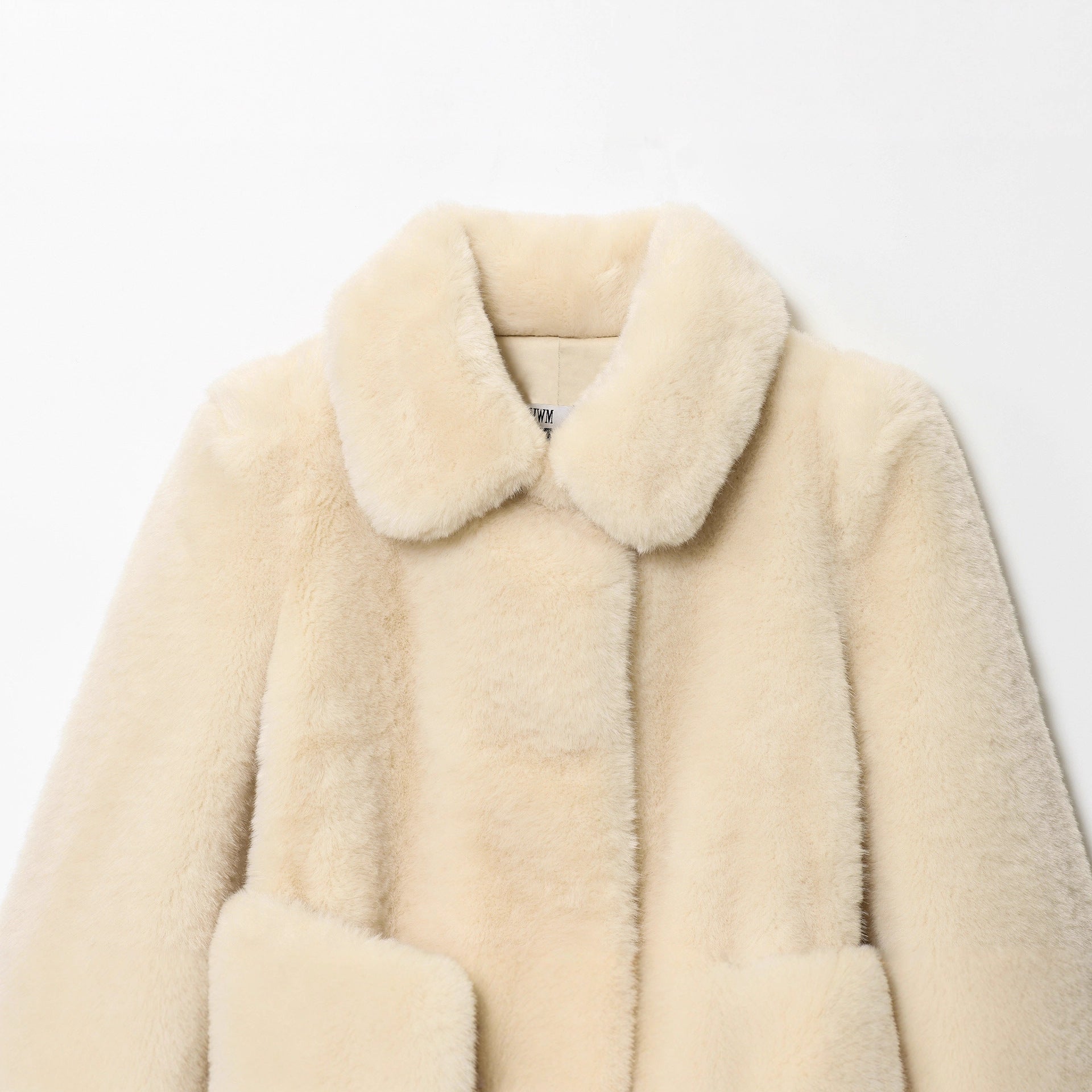 Fashionable Coat With A Belt