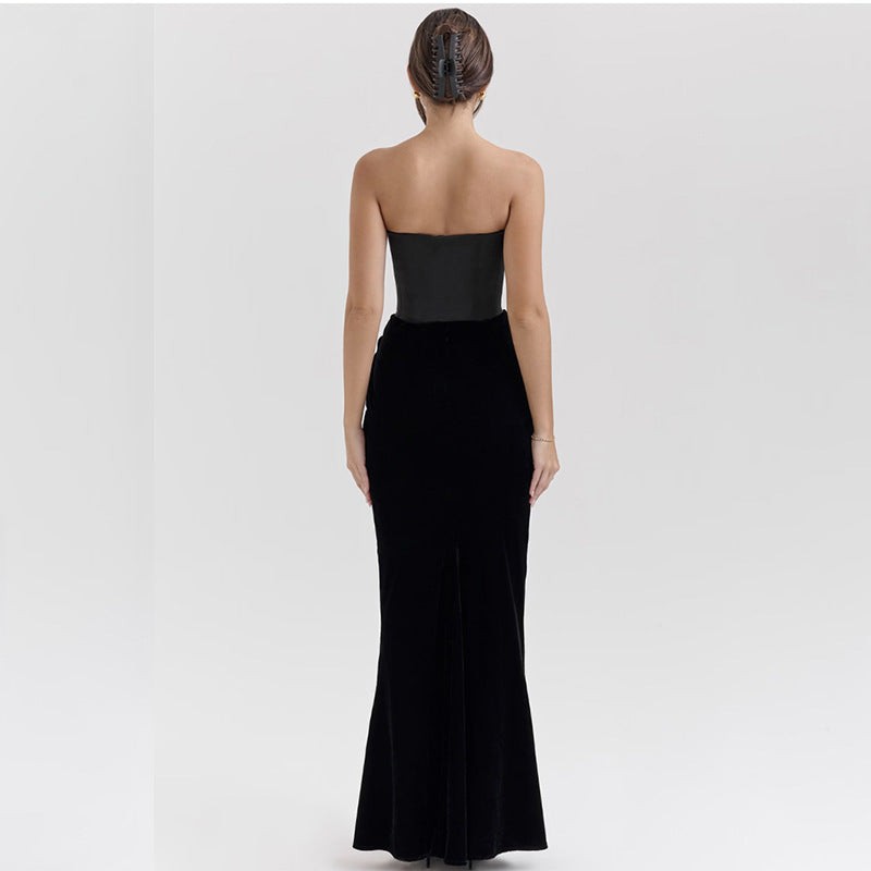 Temperament Sexy Backless Slim Fit Dress