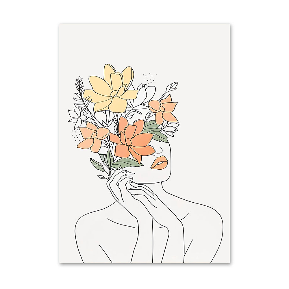 Decorative Painting Canvas Core Framed Frameless Painting