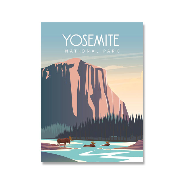 HD Spray Painting Bedroom Hanging  Decor