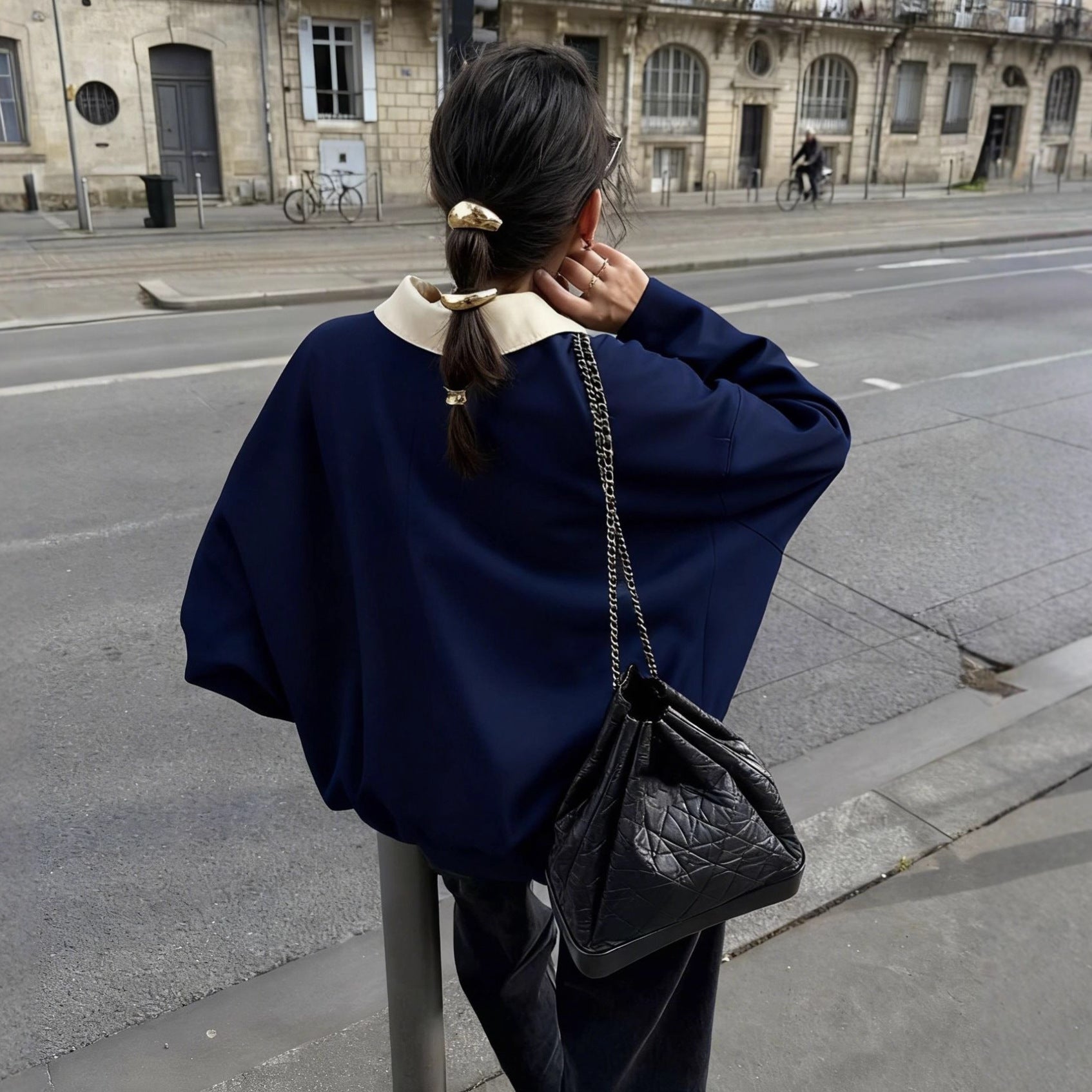 New Stylish Embroidered Bomber Jacket Baseball Uniform Top