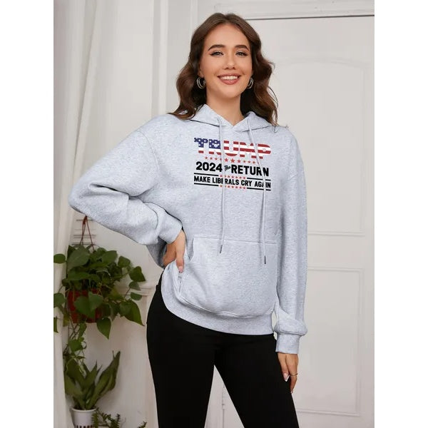 Casual Hooded Sweatshirt