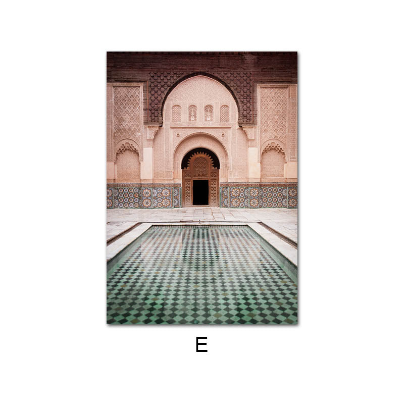 Natural Landscape Wall Poster Beach DIY 5D Diamond Painting