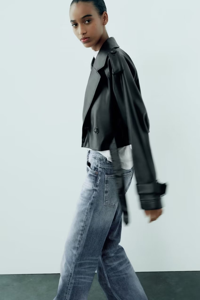 Autumn New European And American Leisure Leather Jacket