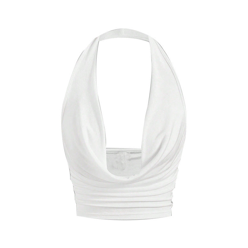 Season Vacation Style Halter Vest