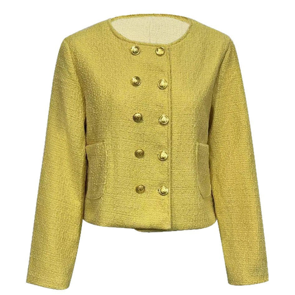 Womens Slim-fit nspired Elegant Coat