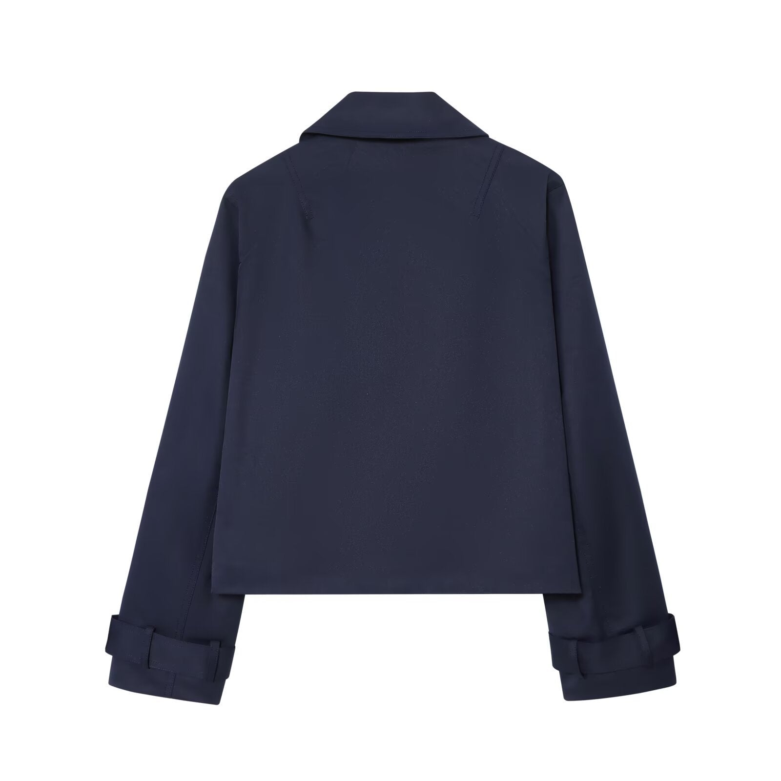 Women's Casual And Fashionable Double Breasted Short Jacket