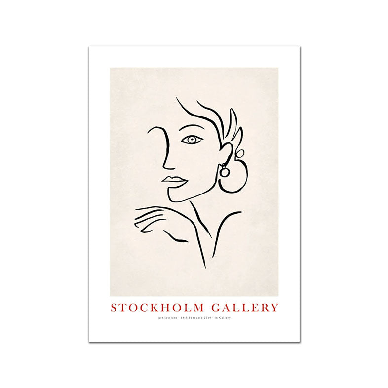 Decorative Painting Canvas Core Framed Frameless Painting