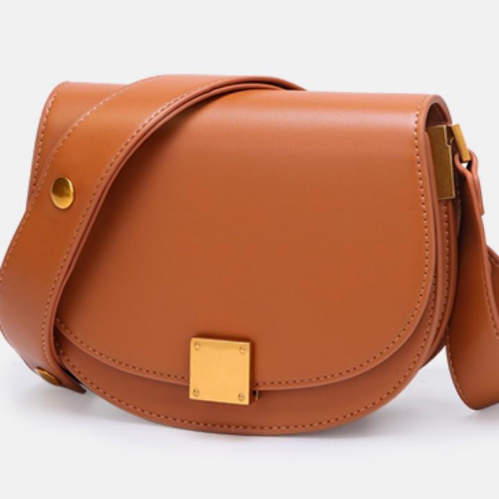 Women's Wide Shoulder Strap All-match Diagonal Bag