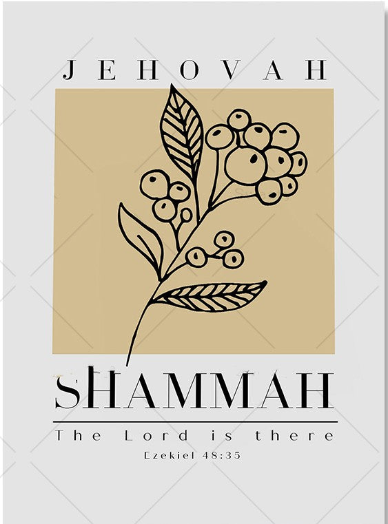 Art Pavilion Living Room Decorative Painting Cross - Border Canvas Core