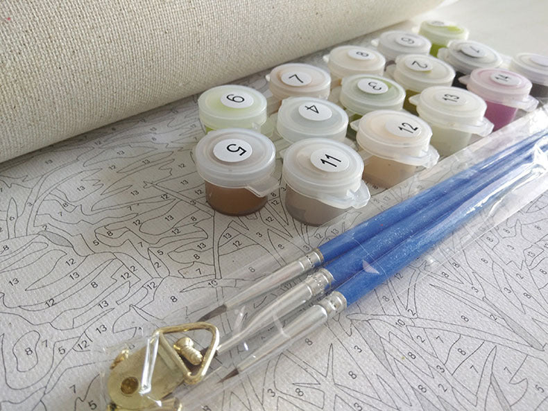 Deer digital painting