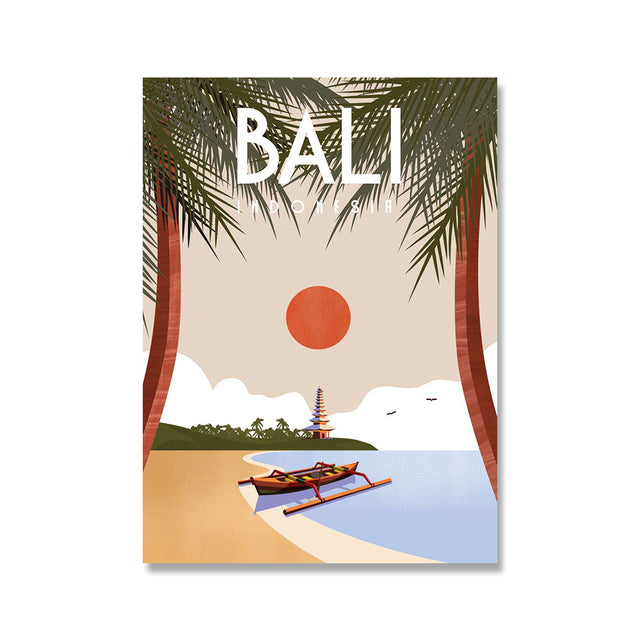 HD Spray Painting Bedroom Hanging  Decor