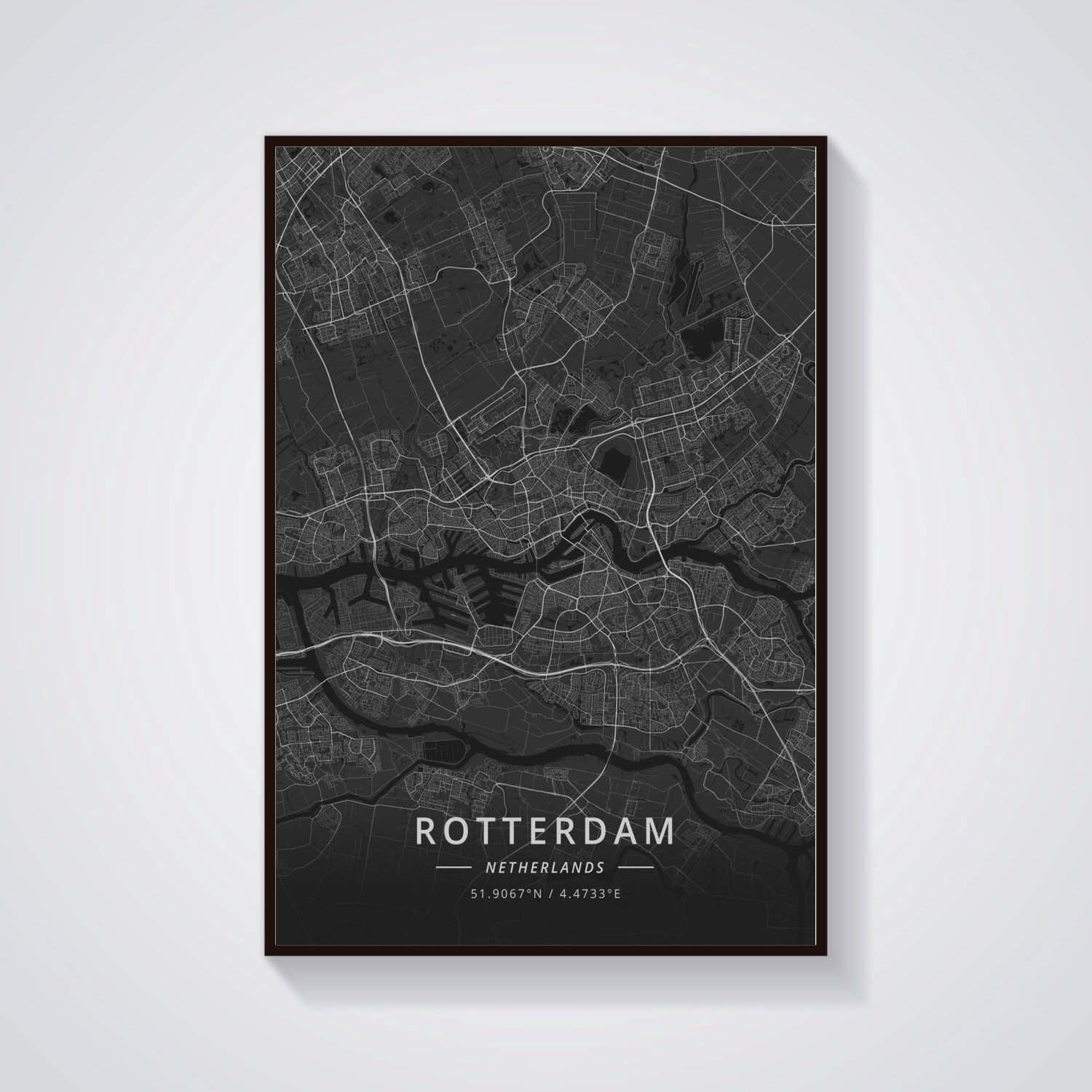 Frameless Painting Nordic High-definition Inkjet Canvas Painting