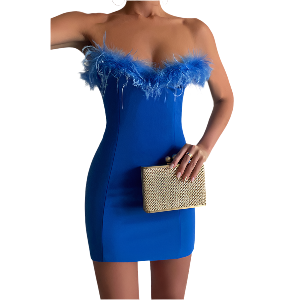 Fashion Party Headband Dress For Women