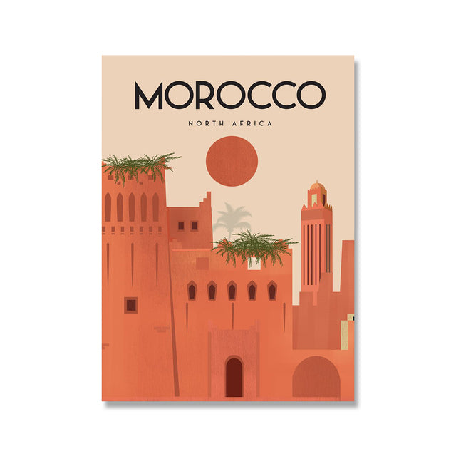 HD Spray Painting Bedroom Hanging  Decor