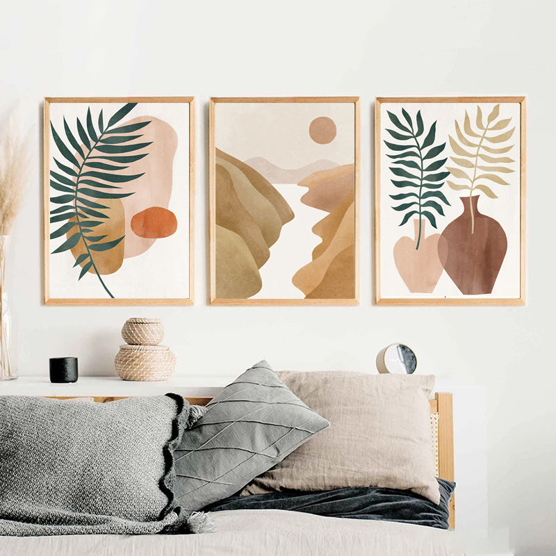 Simple Abstract Living Room Canvas Decoration Painting Core