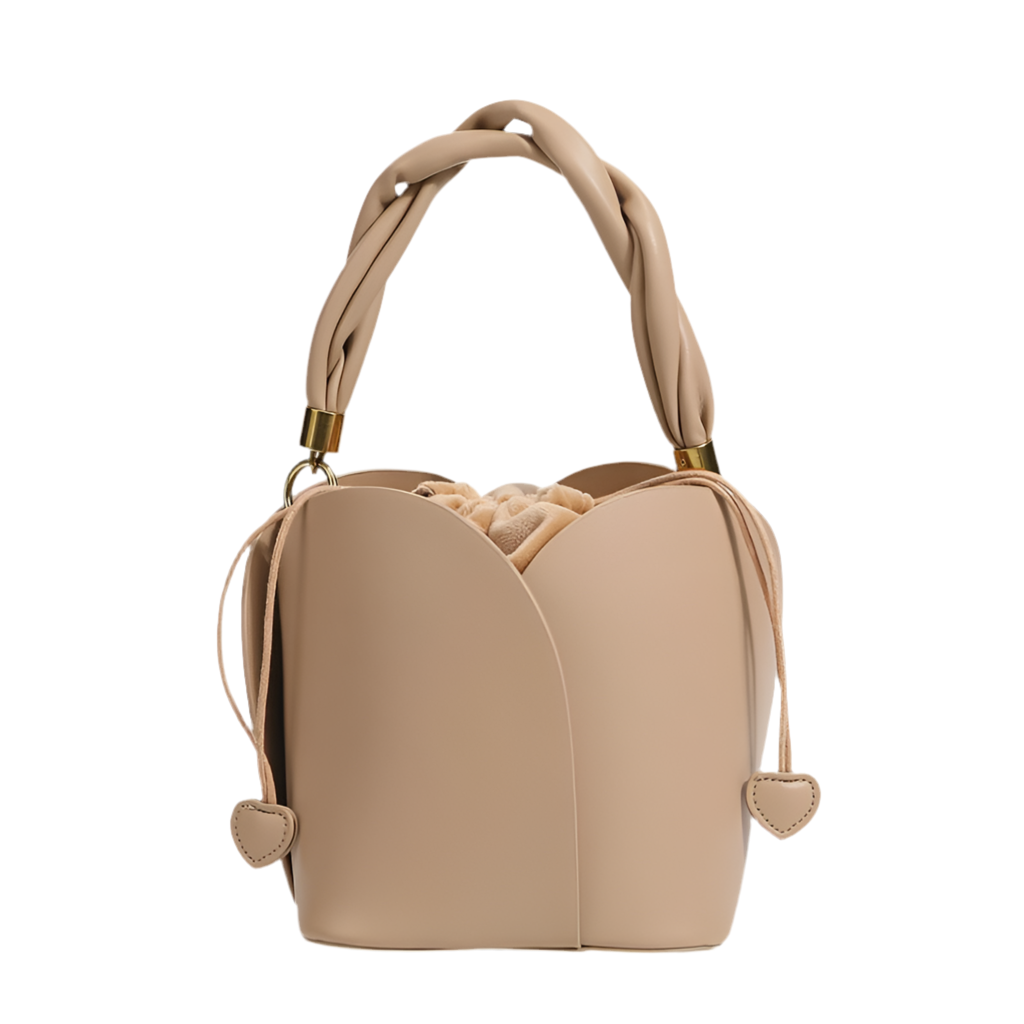 Style Fashion Women Bag In Handbags Genuine Leather Tote Sling Shoulder Ladies Handbag Luxury Flowers Design Bucket Bags