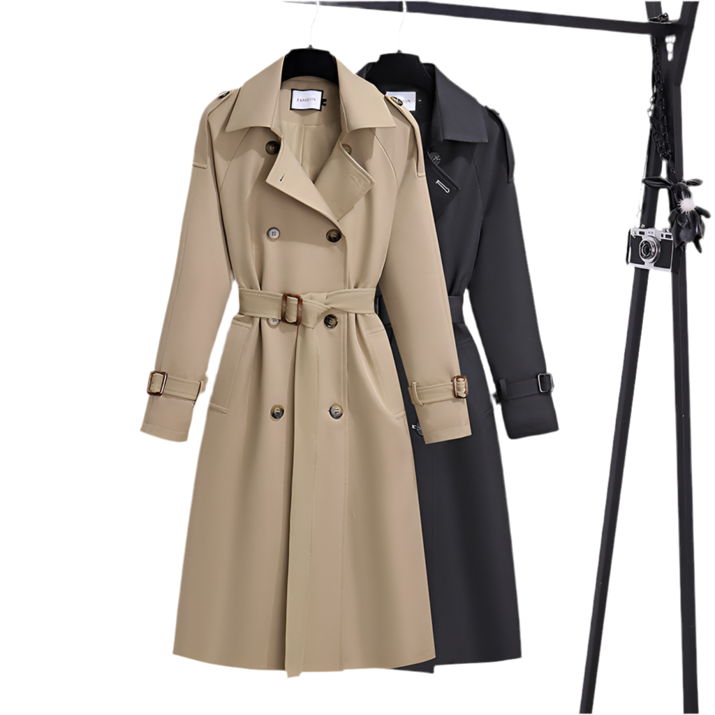 High-end Elegant Mid-end Trench Coat For Women