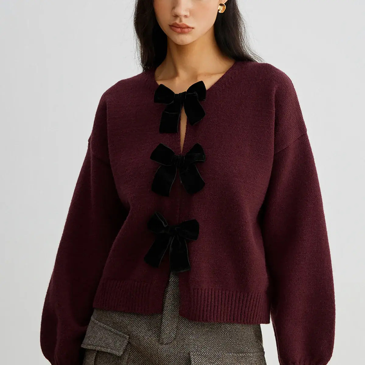 Autumn And Winter New Lazy Fashion Knitwear Coat