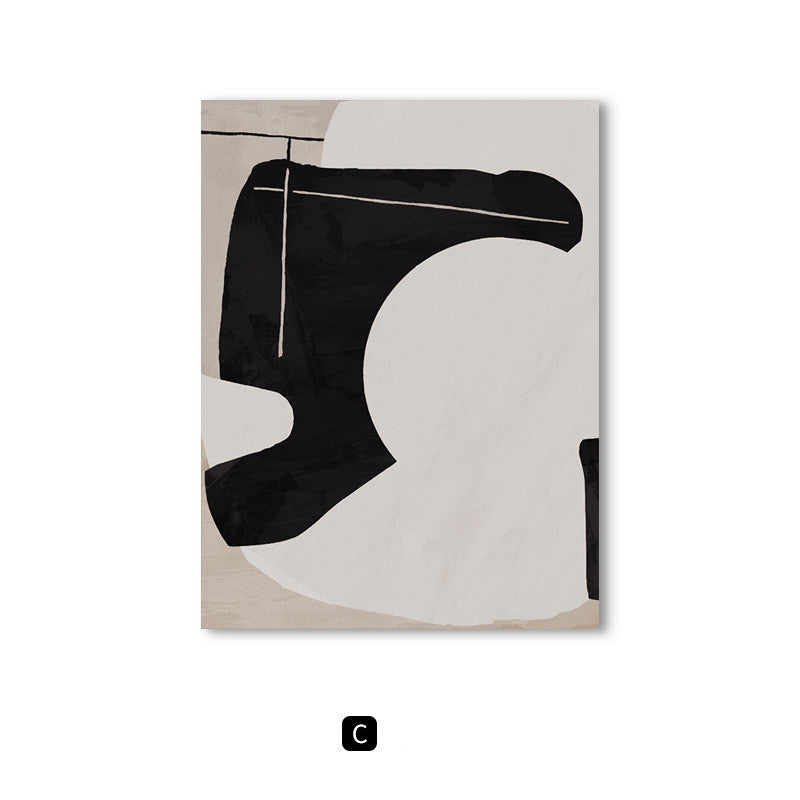 Modern Abstract Line Living Room Decorative Painting