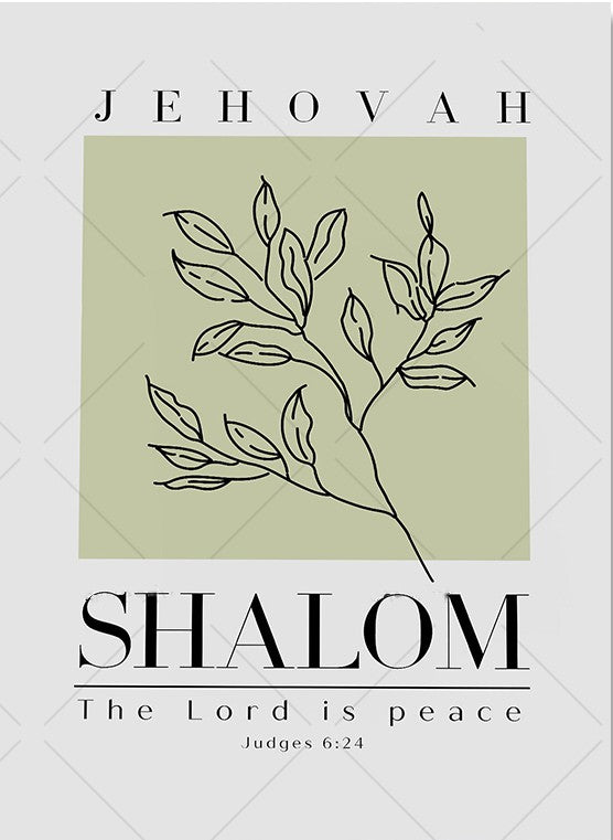 Art Pavilion Living Room Decorative Painting Cross - Border Canvas Core