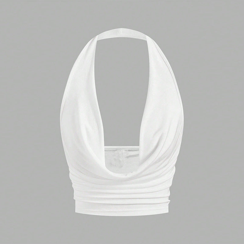 Season Vacation Style Halter Vest