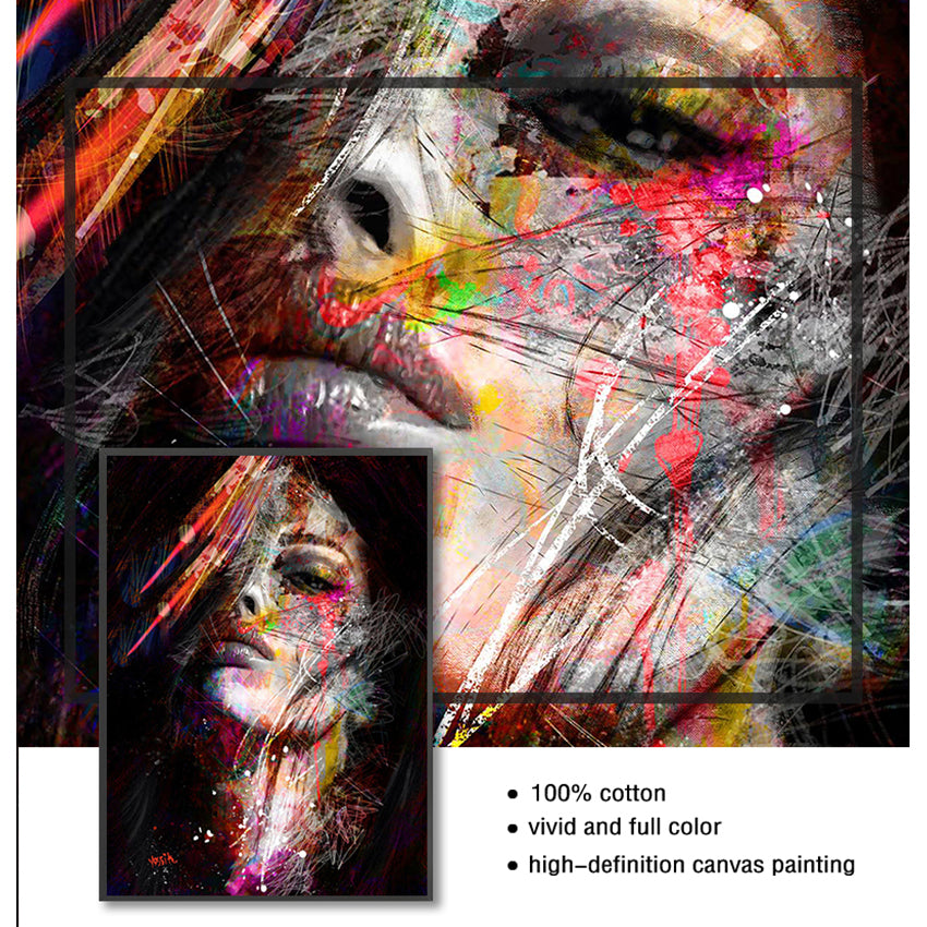 Custom Decorative Painting Canvas Core Frameless Painting