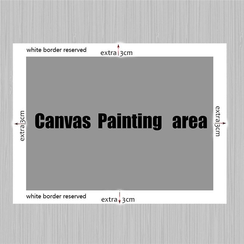 Custom Decorative Painting Canvas Painting Core Framed Frameless Painting Nordic High-definition Inkjet
