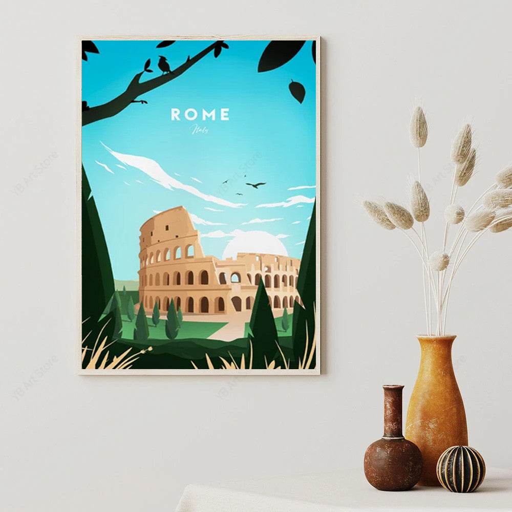 Yipinge Custom Decorative Painting Canvas HD Inkjet