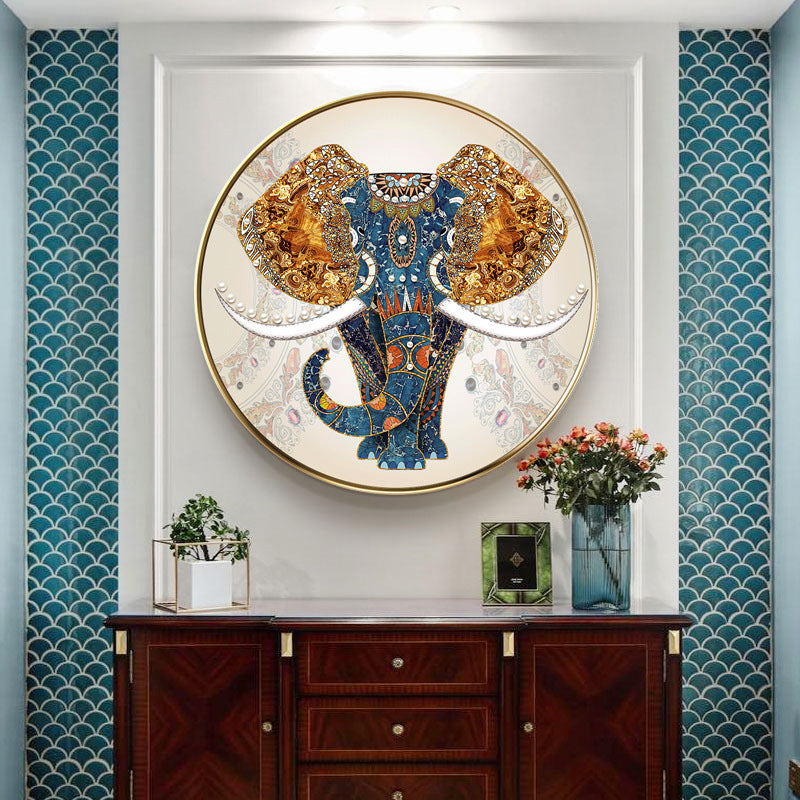 Elephant Diamond Painting Hall Household