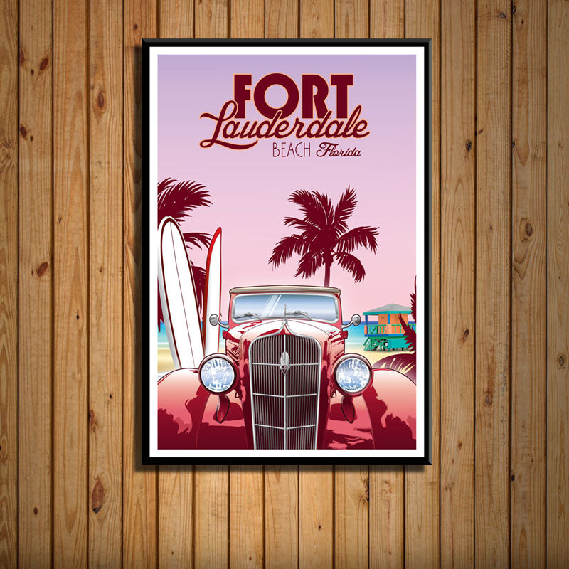 Inkjet Decorative Painting Custom Five-piece Canvas Frameless Painting