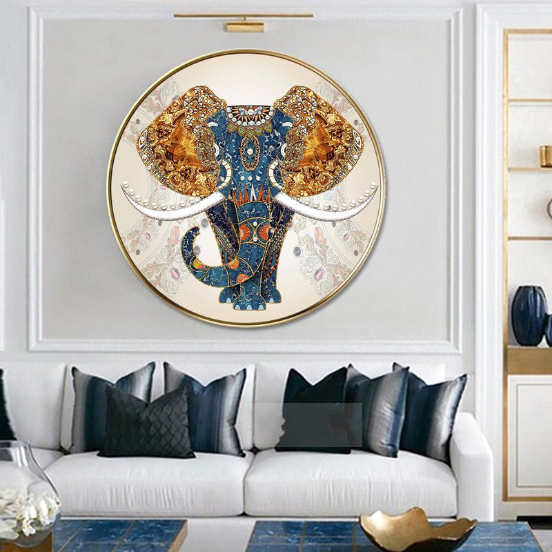 Elephant Diamond Painting Hall Household